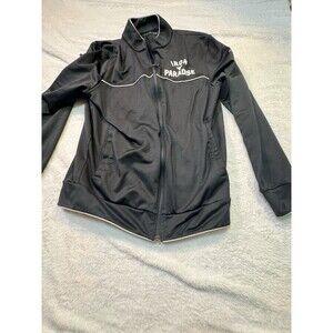 Men's Under Armour Project Rock Iron Paradise Track Jacket Black Size Small ZIP